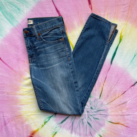 👖2/$30 | Madewell 9" High-Rise Skinny Jeans - Bonita Wash: Side-Slit | S… - Picture 1 of 15